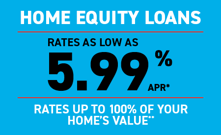 Home Equity Fixed Rate Loans - Rates as Low as 5.99%