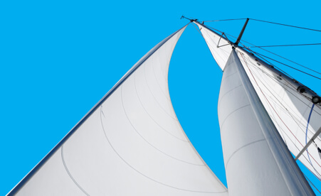 Image containing the sails of a ship