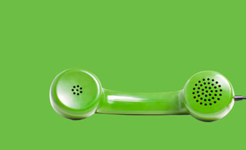 Ask Us Green Phone Image