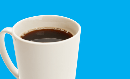Image containing a cup of coffee
